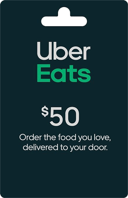 Uber Eats Gift Card $50 US