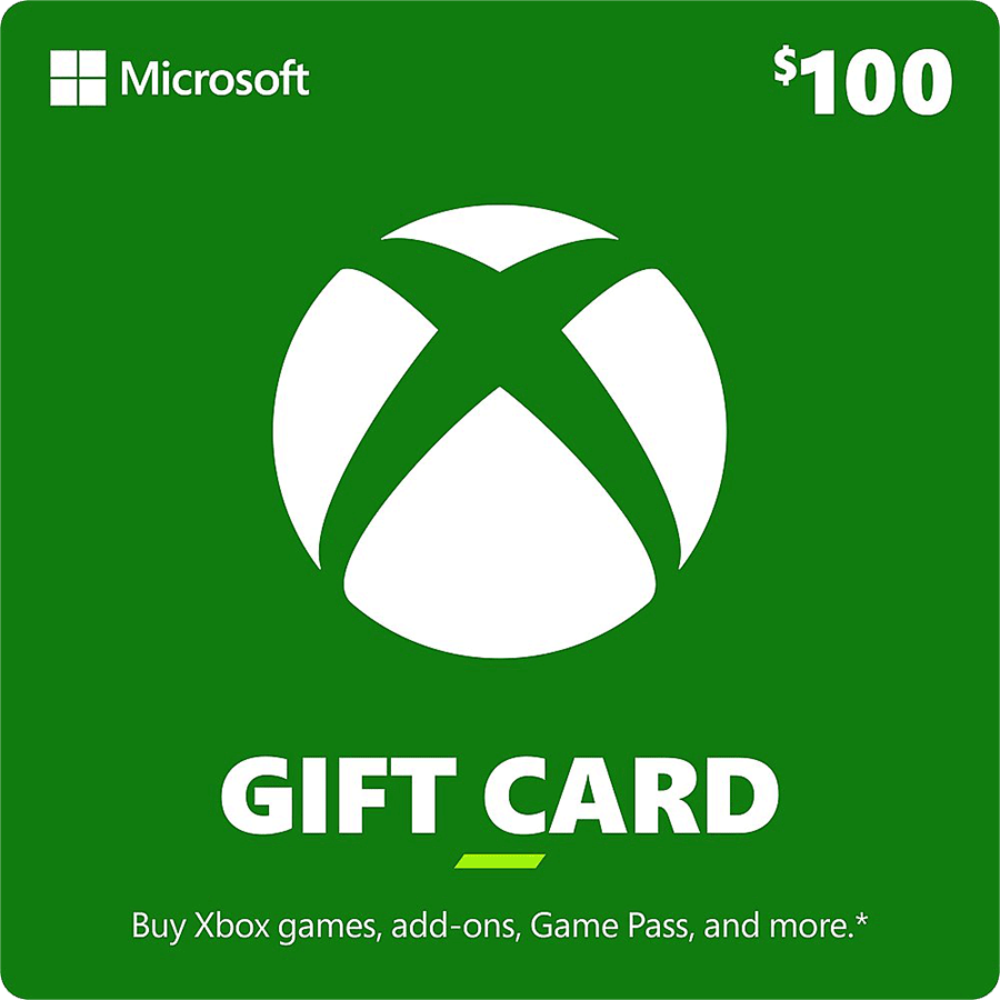 Xbox Live $100 Gift Card US