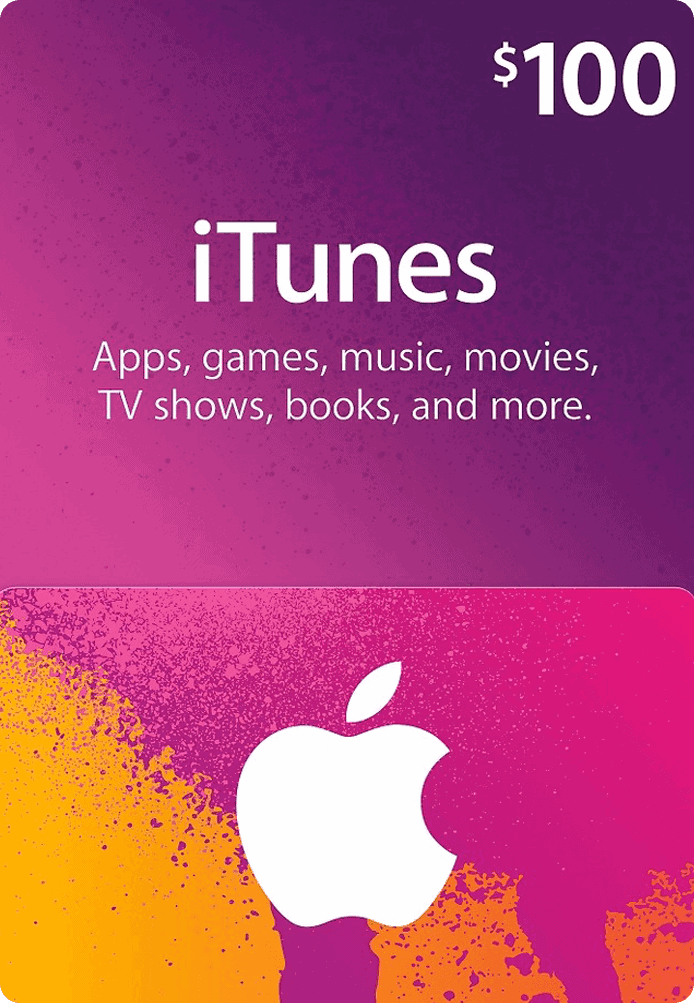 Apple iTunes Gift Card $100 US