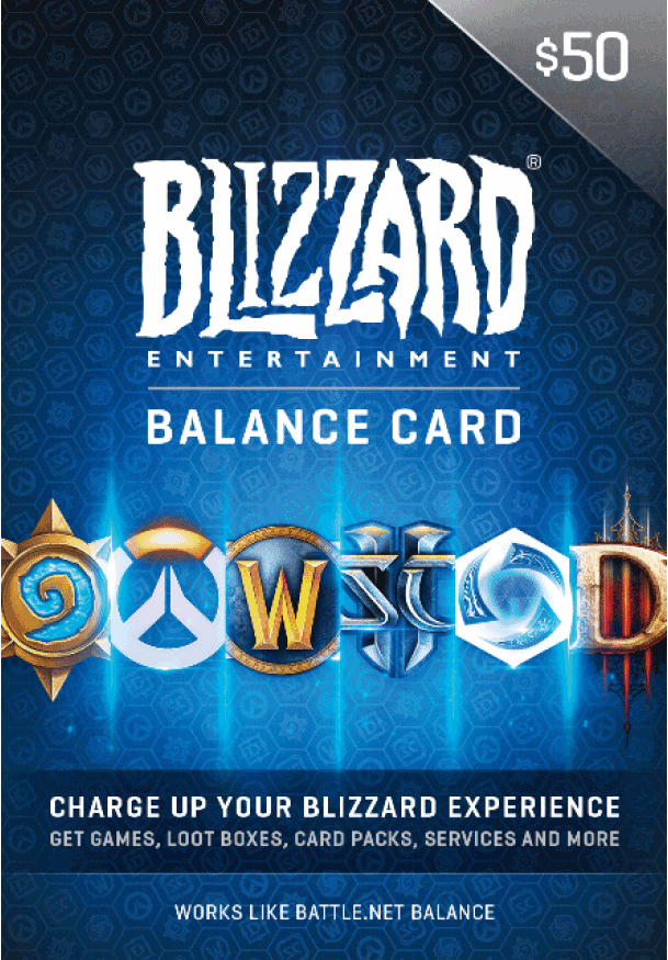 Blizzard Battle.net Gift Card $50 US