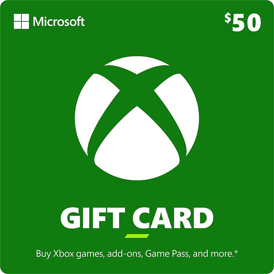 Xbox Live $50 Gift Card US