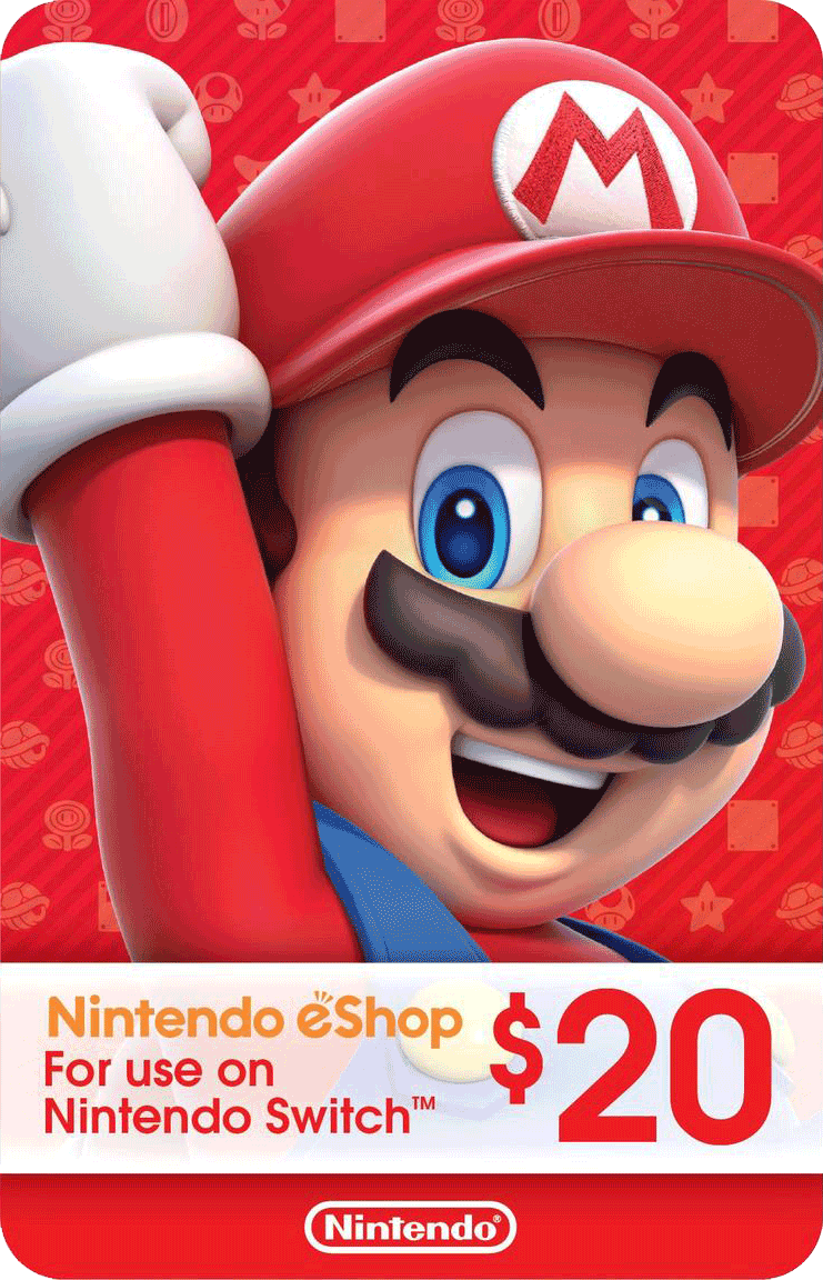Nintendo eShop $20 Gift Card US