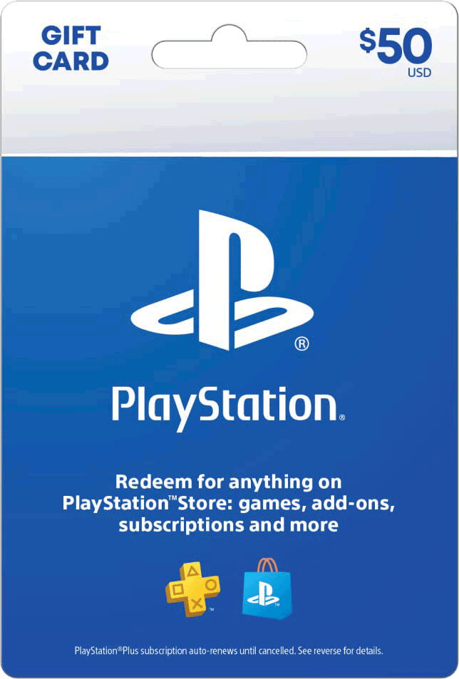 Playstation Store Gift Card $50 US