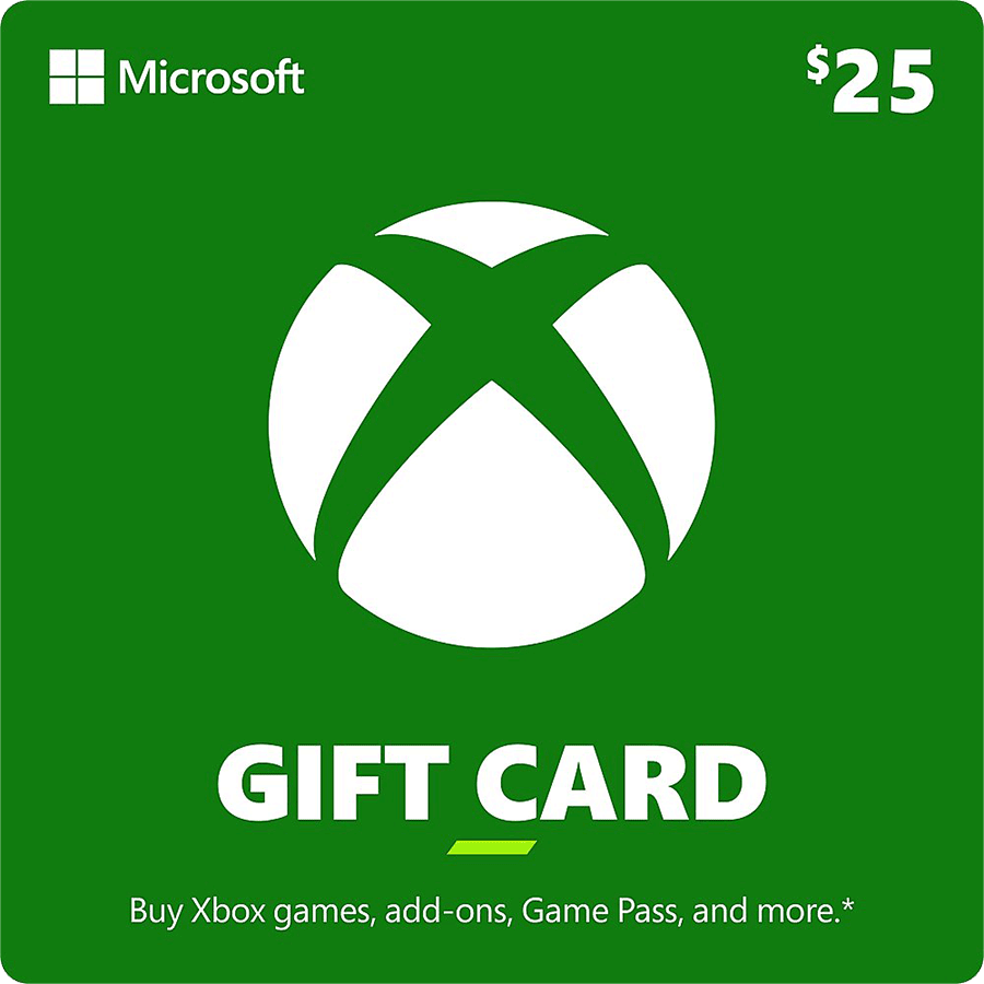 Xbox Gift Card $25 US