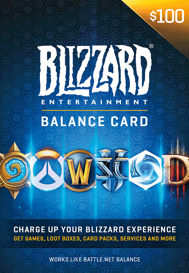 Blizzard Battle.net Gift Card $100 US